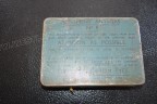 Anti Gas Ointment tin empty No5