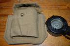 British Compass 1940 dated with pouch 