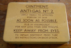 anti Gas Ointment No2  tin  Full 1940 