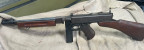 Deactivated Thompson 1928A1 smooth barrel